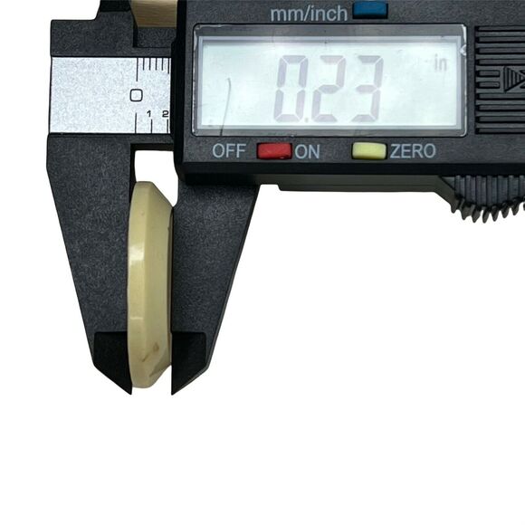 6 Vintage Ivorite Buttons Buckle/Slide Celluloid Bakelite Fashion Clothing - Picture 7 of 11